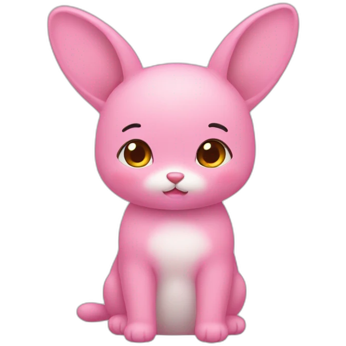 pink うさぎ emoji