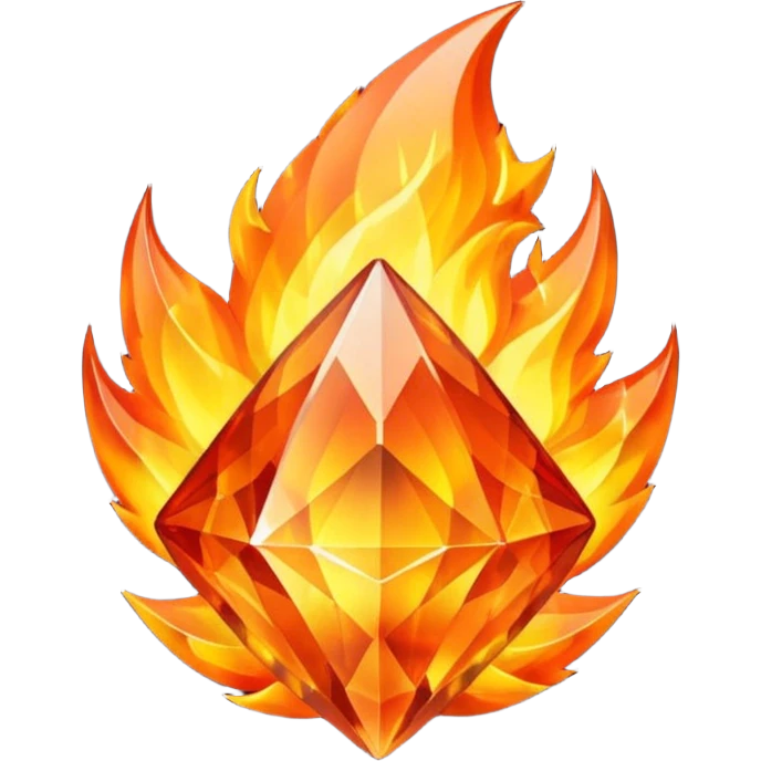 fire cristal emoji