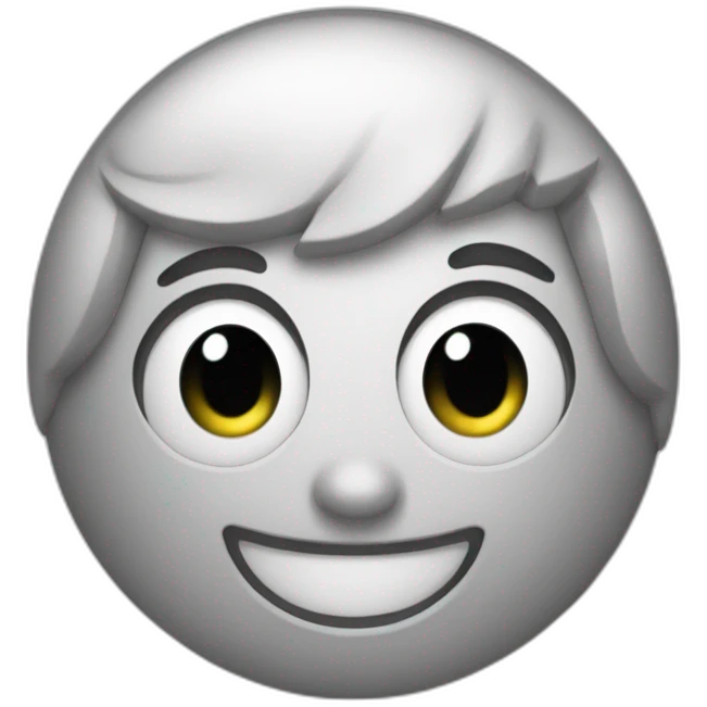 Sourire en coin emoji