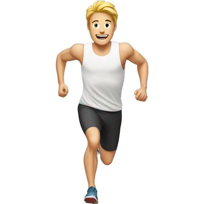 Running man emoji