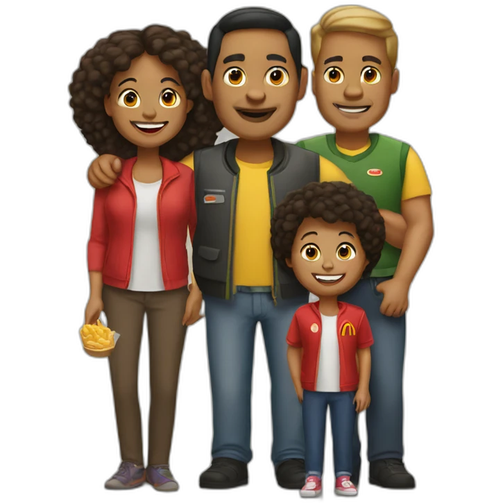 Mcdonald family emoji