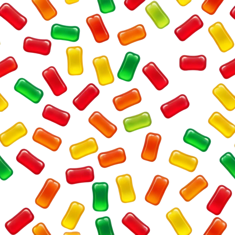 Gummy candy emoji