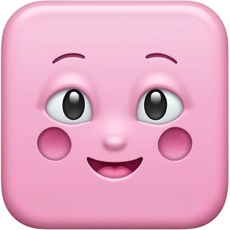 pink square emoji