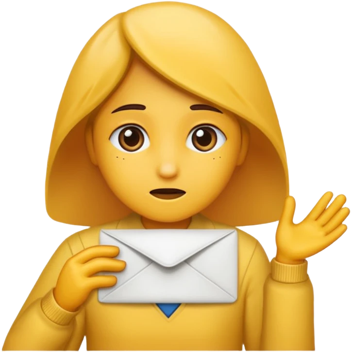 A woman with big juicy boobs and between her boobs is a penis emoji