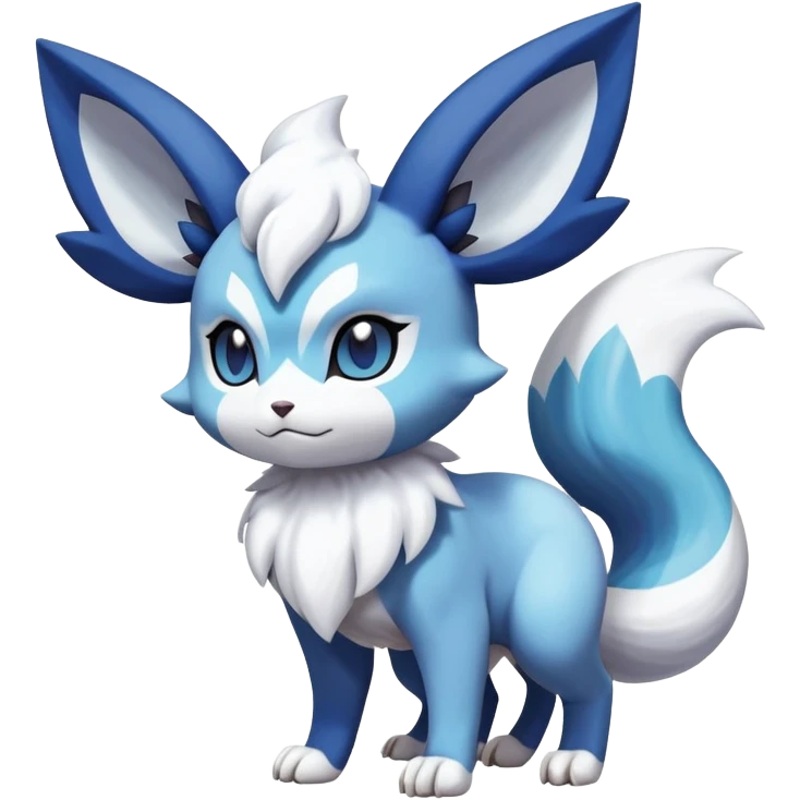 Meowstic-Absol-Minccino-Glaceon-Pokémon-Fakémon-creature emoji