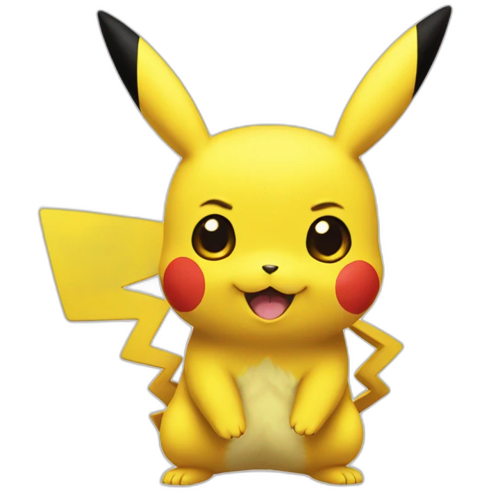 Pikachu pokémon emoji