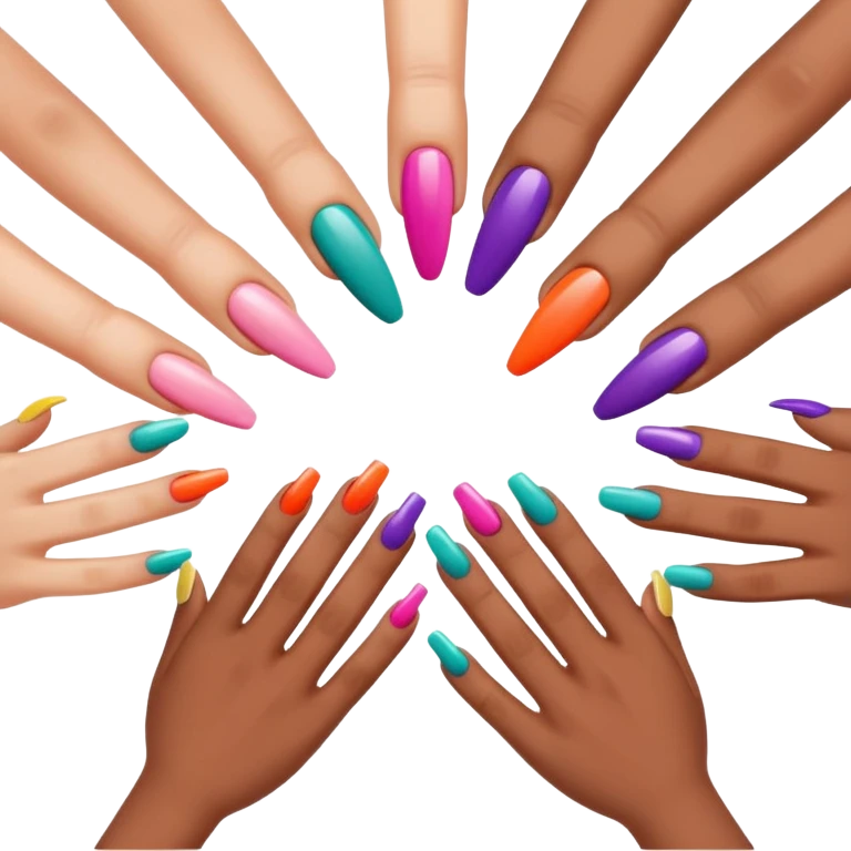 Nail artists emoji