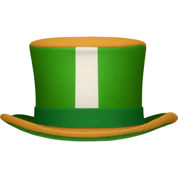 ireland hat upside down emoji