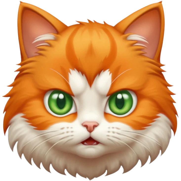 Angry baby cat emoji