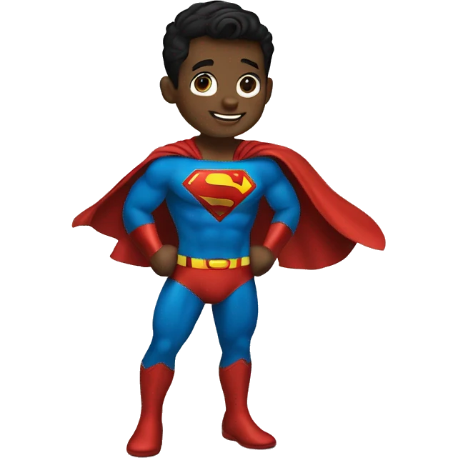 Superman kids emoji