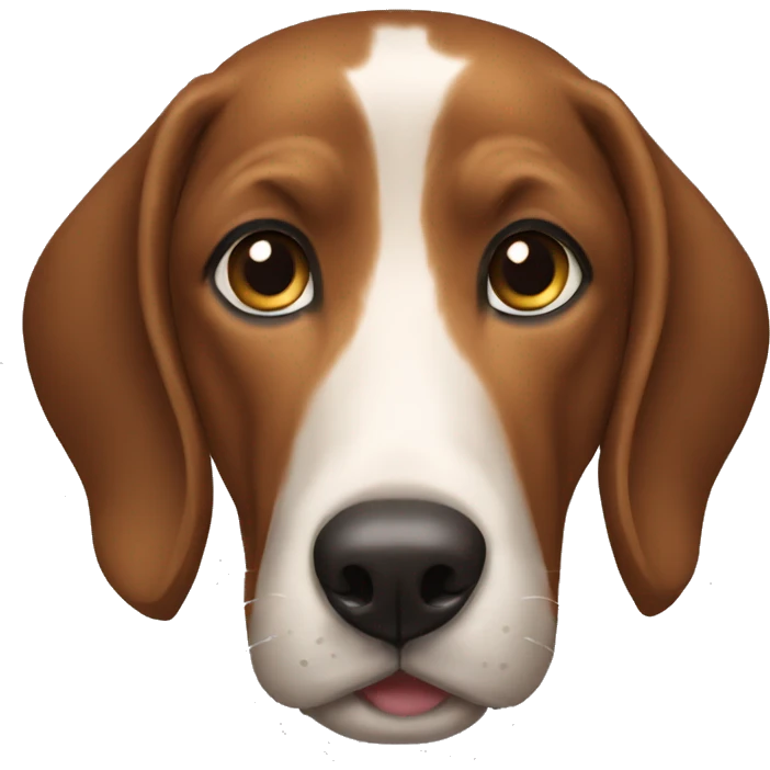 Perro baset hound  emoji