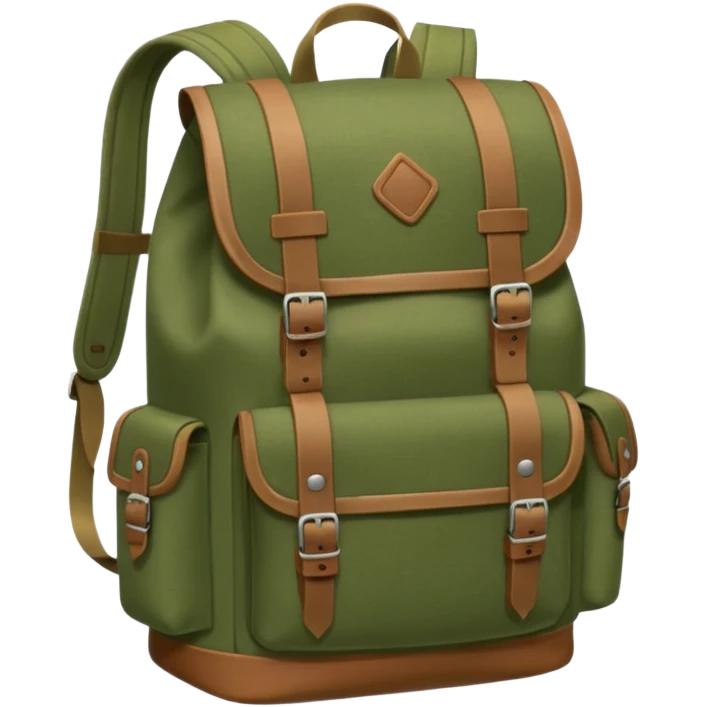 army backpack emoji emoji