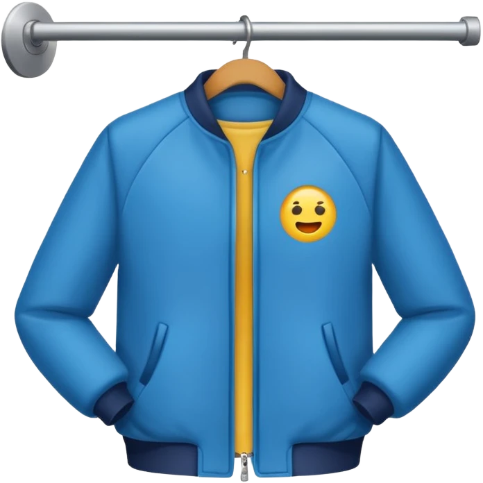 try on jacket customer changing room emoji