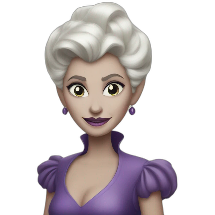Ursula in maleficent version  emoji