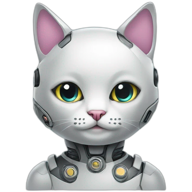 robot cat emoji