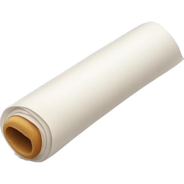 roll of white pape emoji