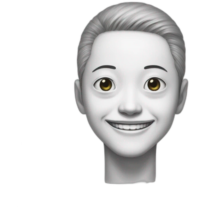 tomie junji ito smilling emoji