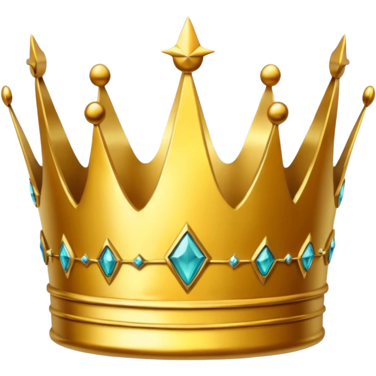 golden crown that has a giant crack down the middle emoji
