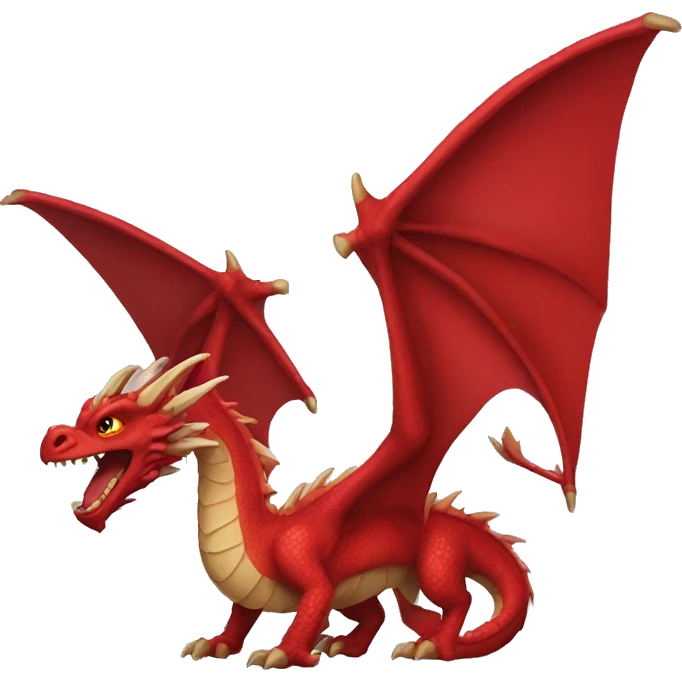 Red dragon emoji