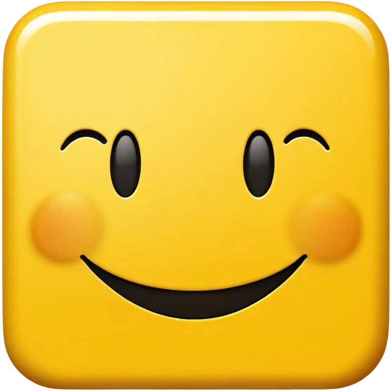 8x8 pixel square yellow smiley face emoji