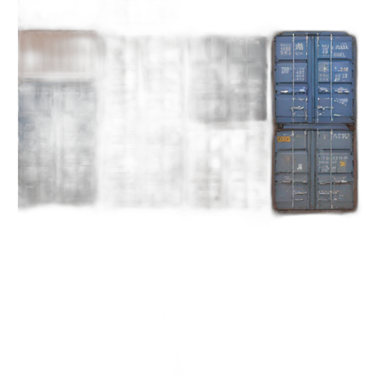 Camión-container emoji