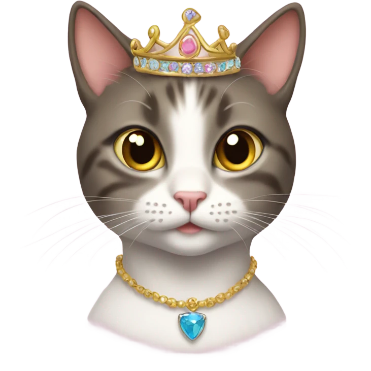 Princess cat emoji