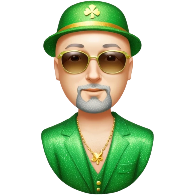 Sparkling Leprechaun emoji