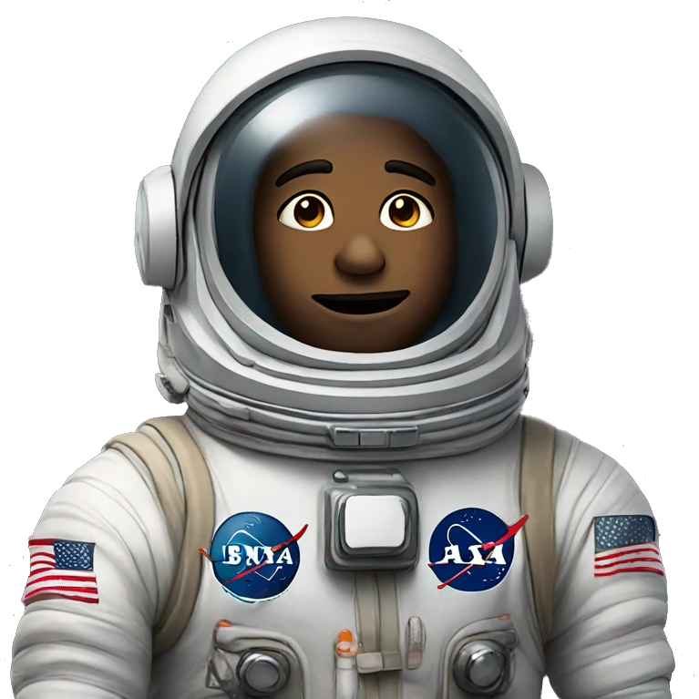 Astronaut in a galaxy  emoji
