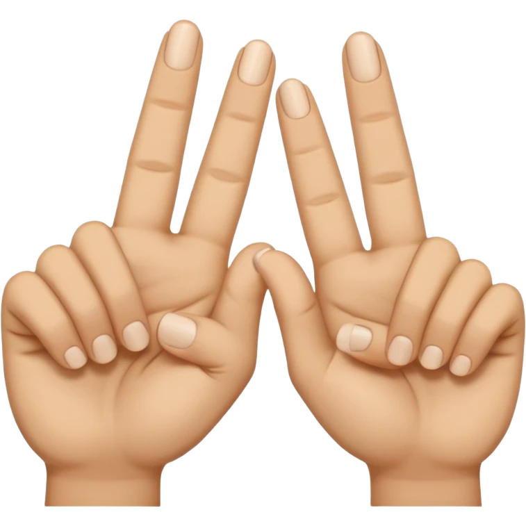 fingers crossed emoji
