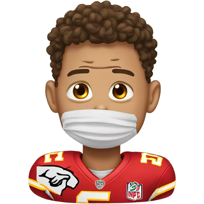 Patrick Mahomes crying emoji