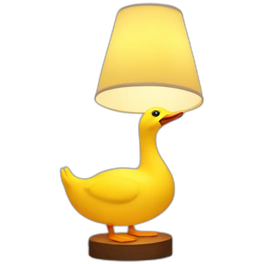 duck lamp emoji