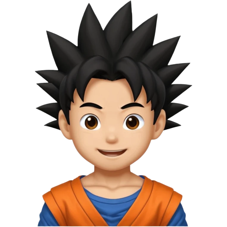 goku kid from dragon ball emoji emoji