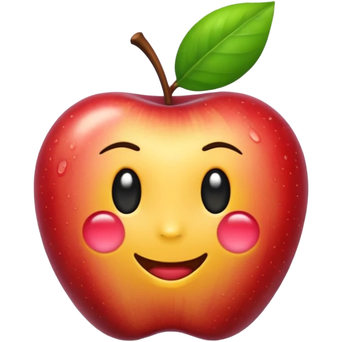 Emoji de manzanita de aiphon color negro  emoji