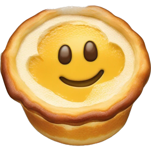 Pastel de nata  emoji