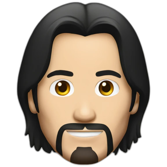 Keanu Reaves in the Martrix emoji