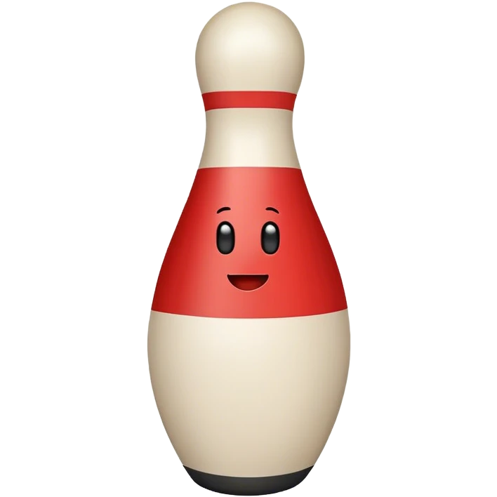 a bowling pin emoji