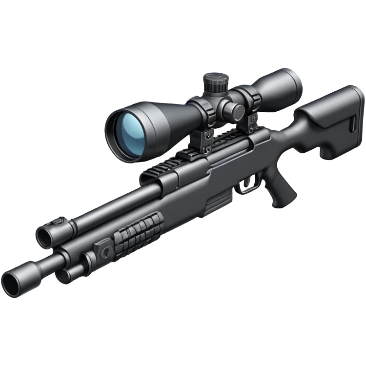 Mini ICBM sniper rifle emoji