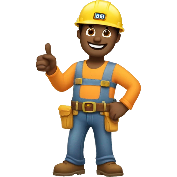 bob the builder doing thumbs  emoji