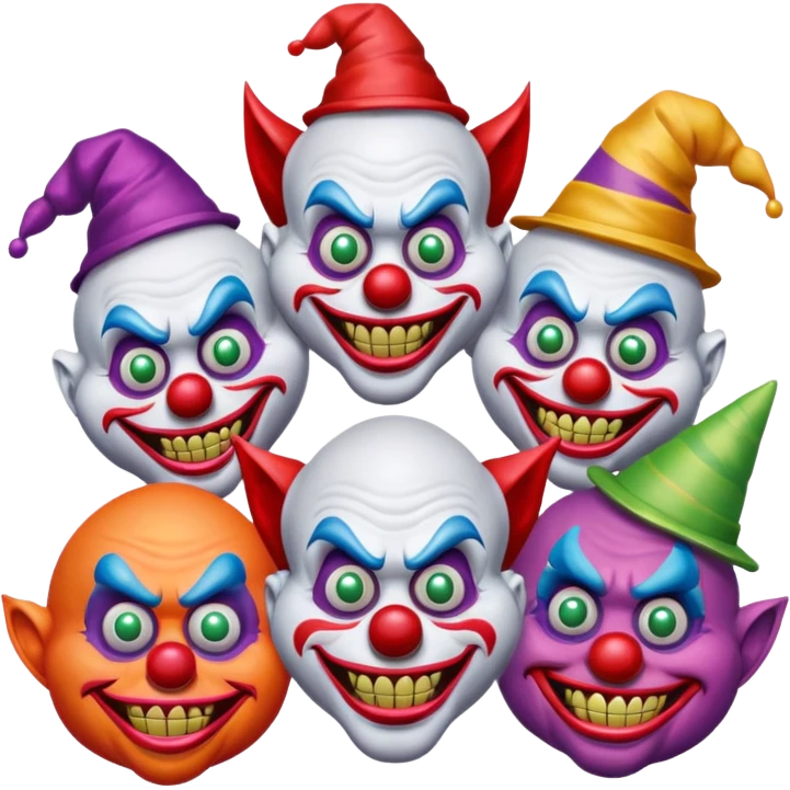 Killer klowns from outer space emoji