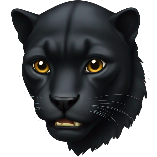 Animal pantera negra emoji