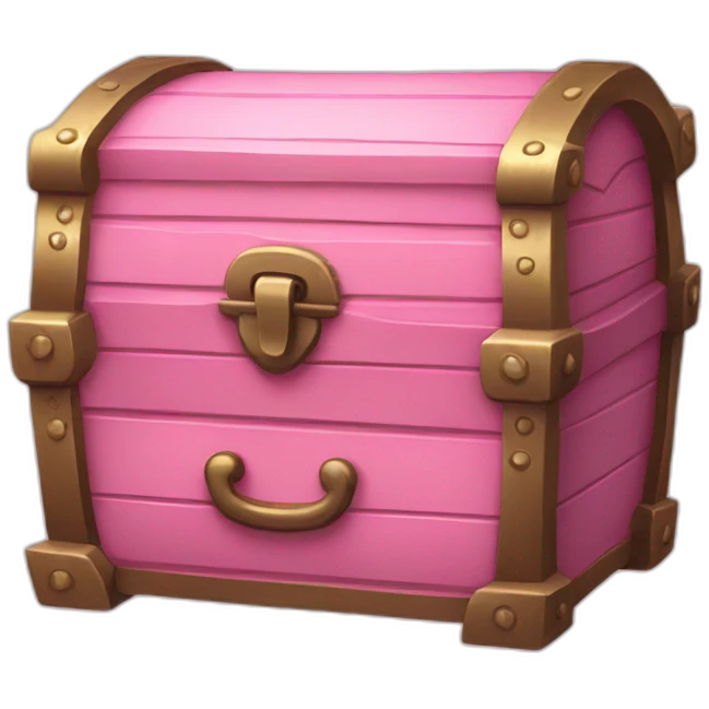 chest with pink rings emoji