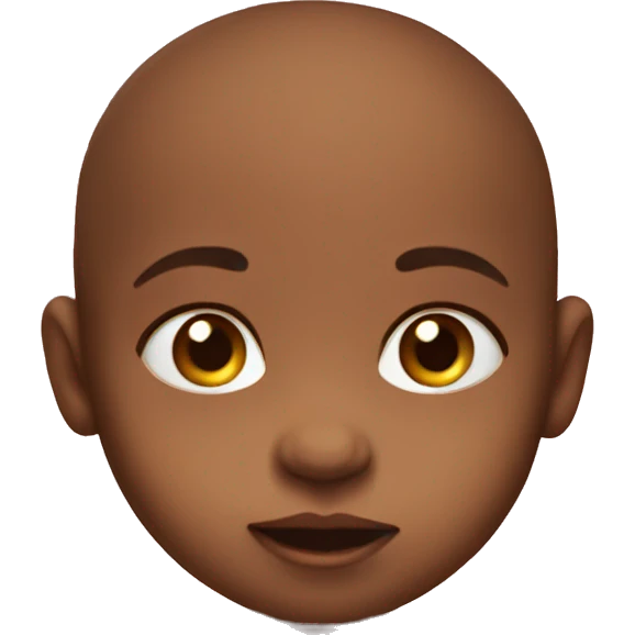 a baby emoji
