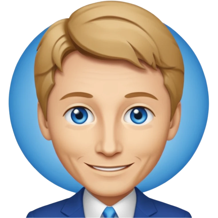 Bobby Caldwell with blue eyes emoji