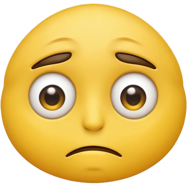 Tired emoji with eye bags emoji