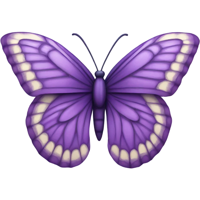 Purple butterfly  emoji