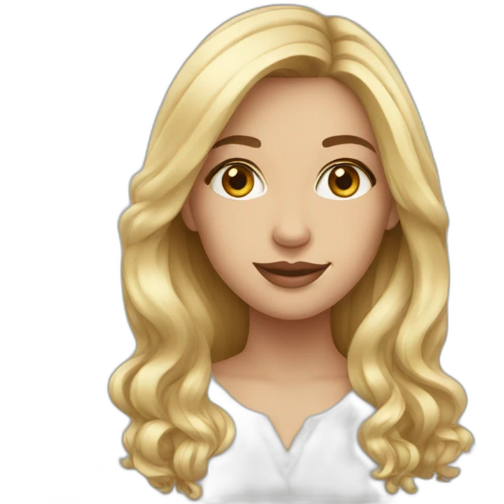 beautiful young white woman emoji