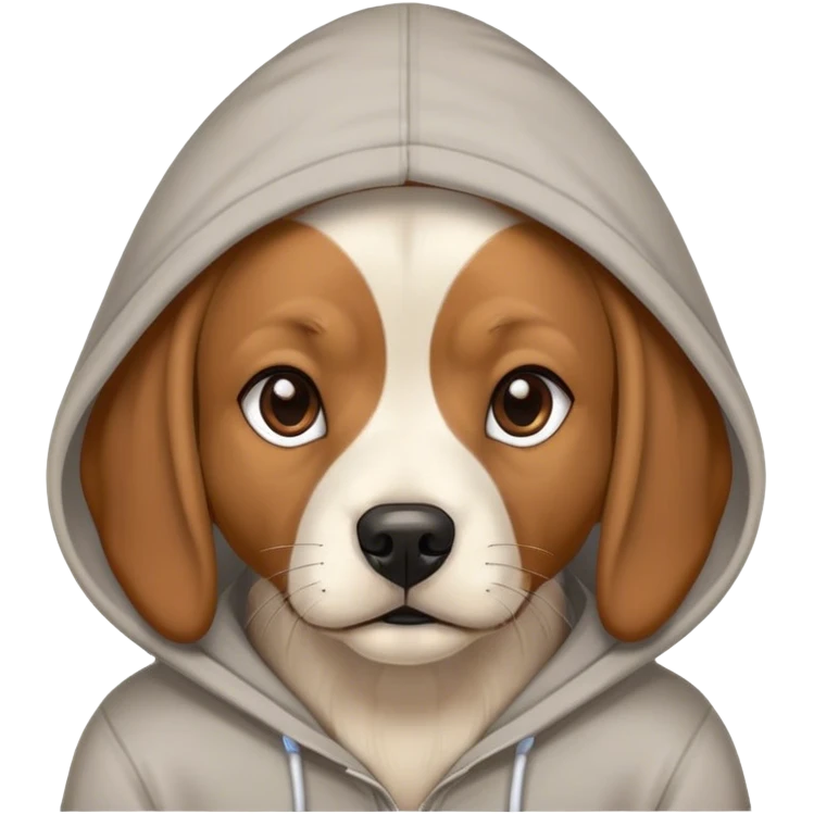 Dog a hoodie emoji