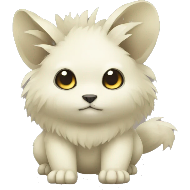 Cute cool animal hybrid Fakemon emoji