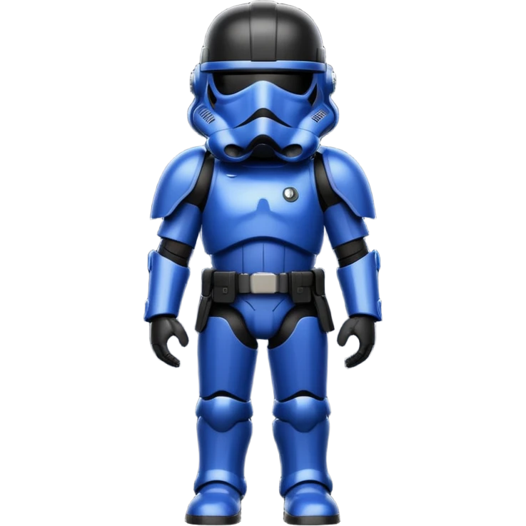 a blueberry star wars death trooper emoji