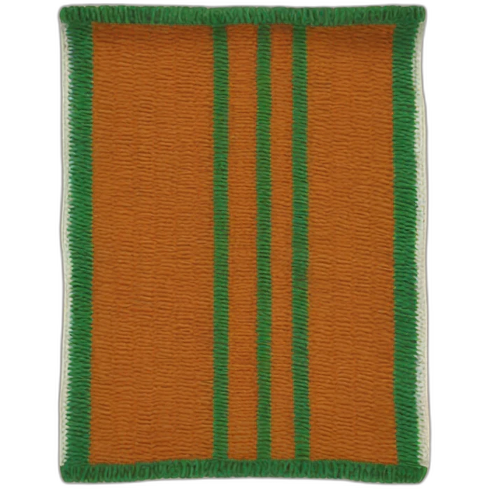 orange scout scarf with green stripes emoji